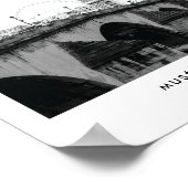 Poster Musée du Louvre Paris | Photographie d'affiche (Coin)