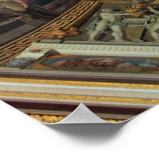 Poster Musée du Vatican Sala delle Muse (Coin)