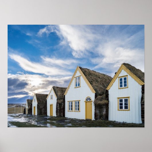 Poster Musée en plein air de Glaumbaer (Devant)