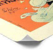 Poster MUSEE GREVIN PARIS Jules Cheret Vieux théâtre fran (Coin)