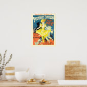 Poster MUSEE GREVIN PARIS Jules Cheret Vieux théâtre fran (Cuisine)