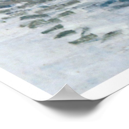 Poster Musée La Havre par Monet (Coin)