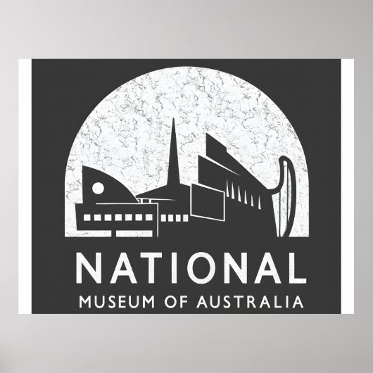 Poster Musée national d'Australie Art mural. (Devant)