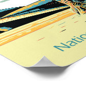 Poster Musée national de Doha illustration Qatar (Coin)