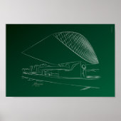 Poster Museu Oscar Niemeyer (Devant)