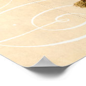 Poster Mushrooms de la variety rouge (Coin)