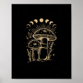 Poster Mushrooms & Minimalism Cottage Aesthetic Goblinco (Devant)