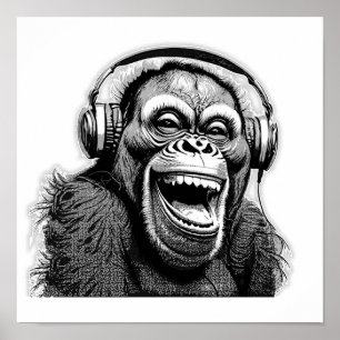 Poster Music Ape