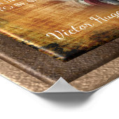 Poster Music Expression -- Victor Hugo Quote - Art Print (Coin)