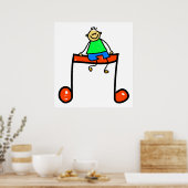 Poster Music Kid (Cuisine)