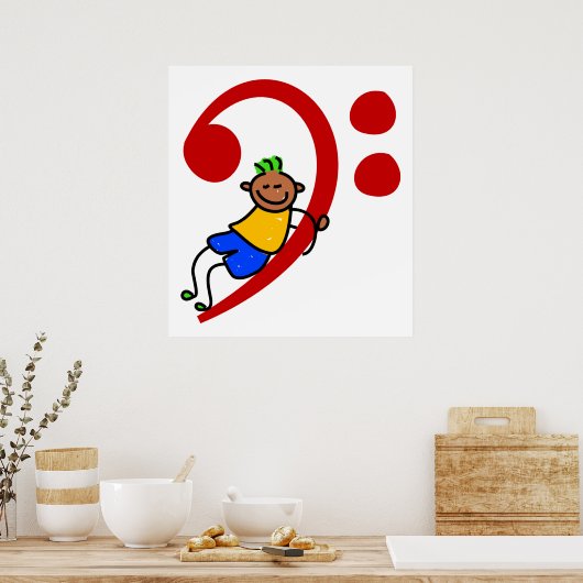 Poster Music Kid (Cuisine)