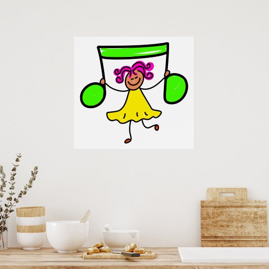 Poster Music Kid (Cuisine)