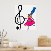 Poster Music Kid (Cuisine)