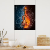 Poster "Music Power" (Cuisine)