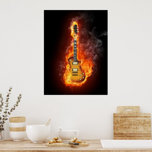 Poster "Music Power" (Cuisine)