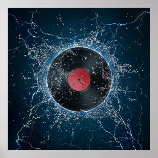 Poster "Music Power" (Devant)