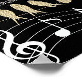 Poster Music Quote (Hoek)