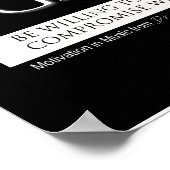 Poster Music Quote - Motivational Leadership Quotes (Coin)