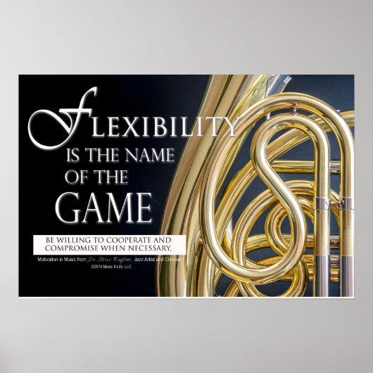 Poster Music Quote - Motivational Leadership Quotes (Devant)