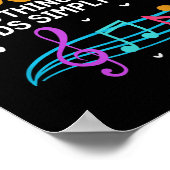 Poster Music Says Things That Words Simply Can't Music No (Coin)