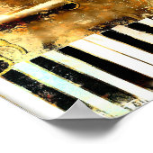 Poster Musical Grunge (Coin)