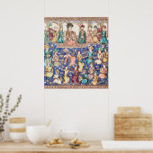 Poster Musicians and dancers (Cuisine)