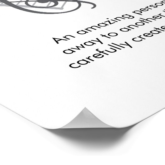 Poster "Musicien" (Coin)