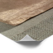 Poster Musicien assis jouant un luth, de (Coin)