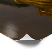 Poster musicien de jazz alligator (Coin)