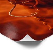 Poster Musicien de rock (Coin)