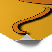 Poster Musicien Kokopelli (Coin)