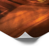 Poster Musicien - Organiste - Orgue du tuyau (Coin)