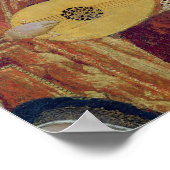 Poster Musiciens anges de la peinture de Vierge et Enfant (Coin)