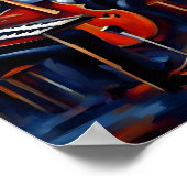 Poster Musiciens de jazz (Coin)