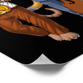 Poster Musiciens de jazz Cat (Coin)