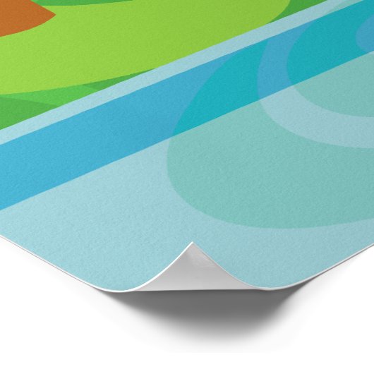 Poster Musiciens de salsa (Coin)