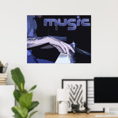 POSTER MUSIQUE (Bureau à domicile)
