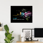 Poster musique (Bureau à domicile)