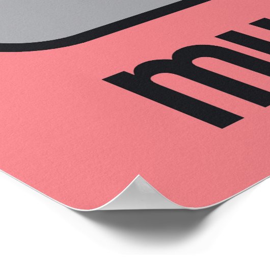 Poster musique (Coin)