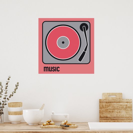 Poster musique (Cuisine)
