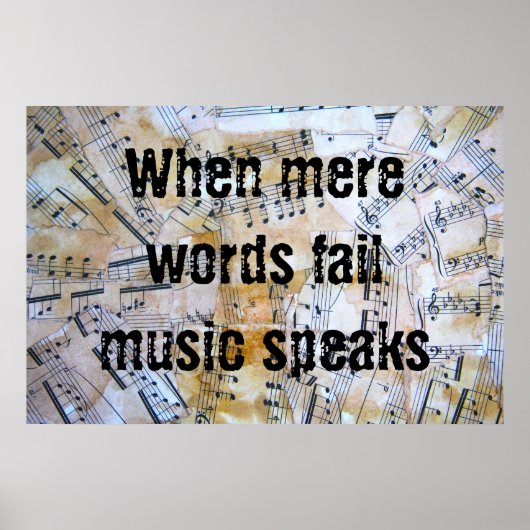 Poster Musique (Devant)