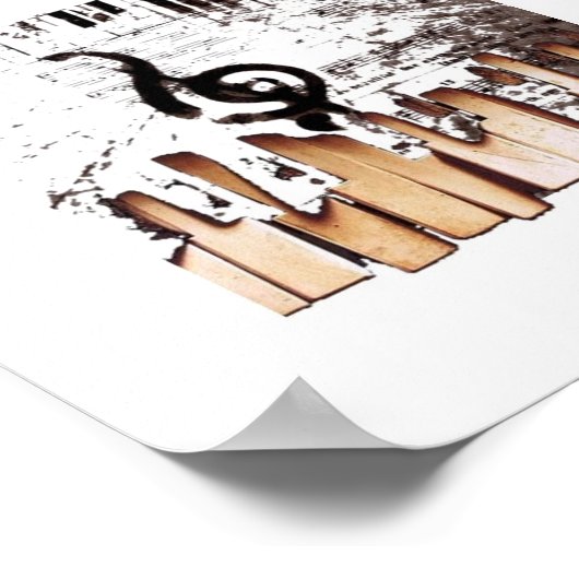 Poster musique (Coin)