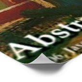 Poster Musique Abstraite (Coin)