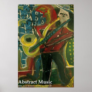 Poster Musique Abstraite