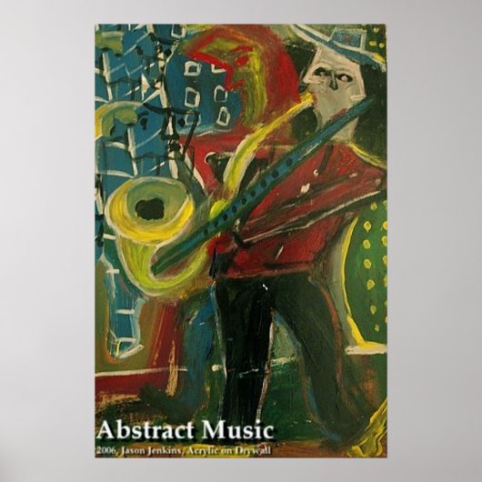 Poster Musique Abstraite (Devant)