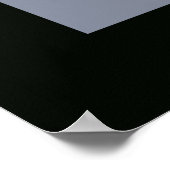 Poster musique blanc treize clef (Coin)