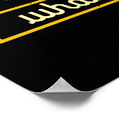 Poster Musique - Ce que j'aime, c'est les sons (Coin)