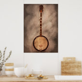 Poster Musique - Corde - Banjo (Cuisine)