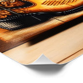 Poster Musique country. (Coin)