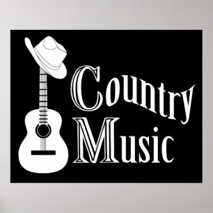 Poster Musique country